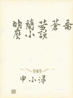 明兰若苍乔是什么小说