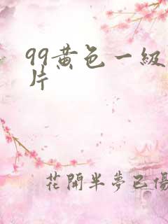 99黄色一级淫片