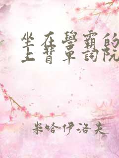 坐在学霸的棍子上背单词阮梅