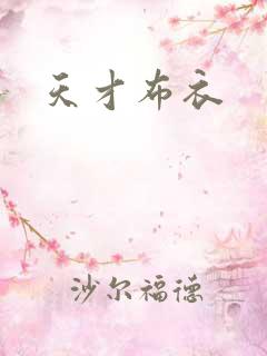 天才布衣