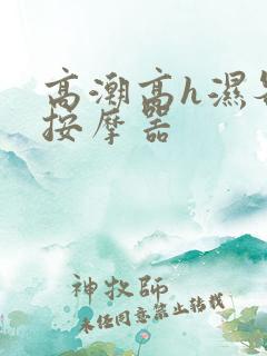 高潮高h湿各种按摩器