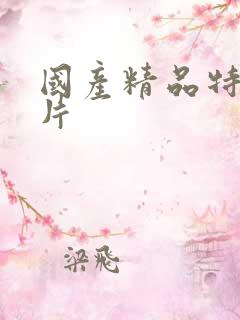 国产精品特黄大片
