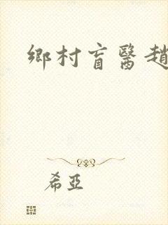 乡村盲医赵允