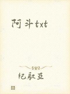 阿斗txt