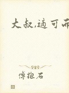 大叔,适可而止