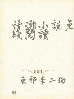 情潮小说免费在线阅读
