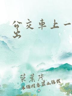 公交车上一进一出