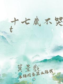 十七岁不哭txt