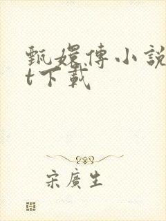 甄嬛传小说txt下载