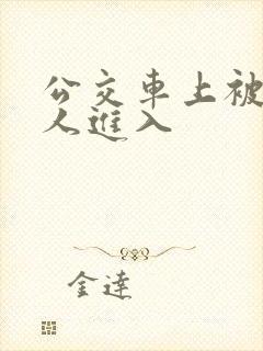 公交车上被陌生人进入