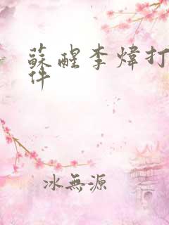 苏醒李炜打架事件