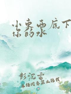 小东西底下都是你的水