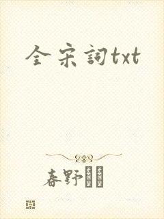 全宋词txt