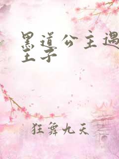 黑道公主遇冷酷王子