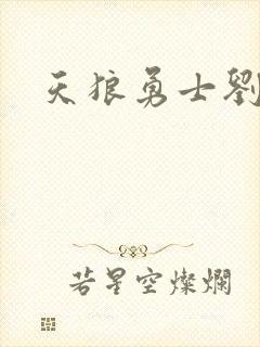 天狼勇士刘浩