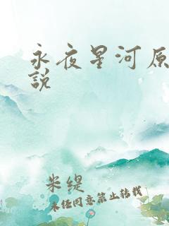 永夜星河原著小说