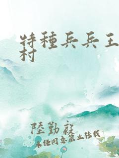 特种兵兵王在山村