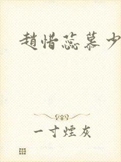 赵惜蕊慕少辞