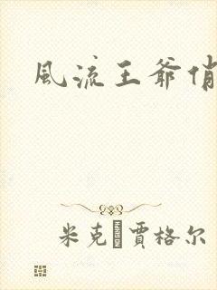 风流王爷俏相公