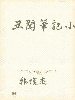 丑闻笔记小说