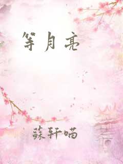 等月亮