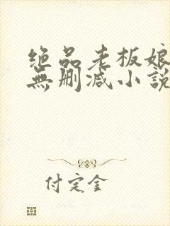 绝品老板娘完整无删减小说
