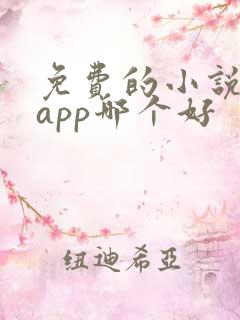 免费的小说阅读app哪个好