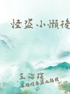 怪盗小懒后