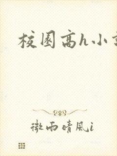 校园高h小说