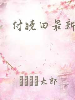 付晓田最新消息