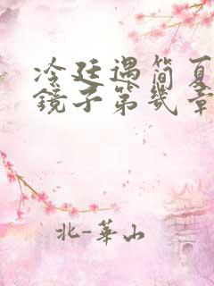 冷廷遇简夏对着镜子第几章
