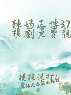 辣妈正传37电视剧免费观看