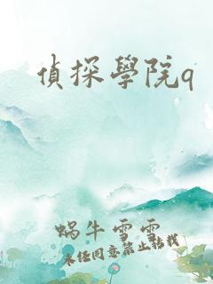 侦探学院q