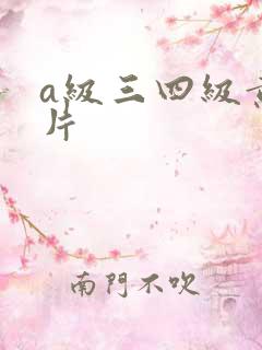 a级三四级黄大片