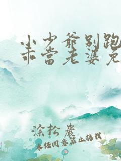 小少爷别跑,乖乖当老婆免费阅读