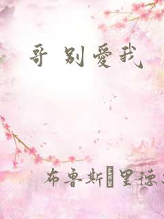 哥 别爱我