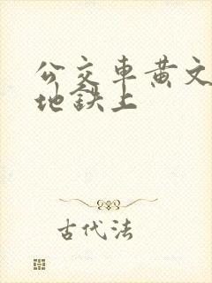 公交车黄文小说地铁上