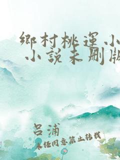 乡村桃运小神医 小说未删版全文