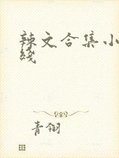 辣文合集小说在线