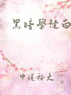 黑暗学徒白开水