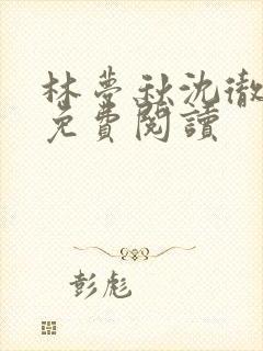林梦秋沈彻姜衡免费阅读