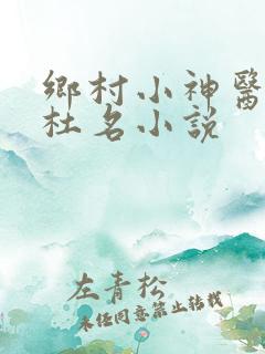 乡村小神医杜月杜名小说