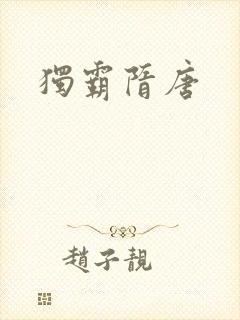 独霸隋唐