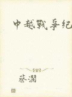 中越战争纪实录