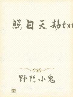 照日天劫txt