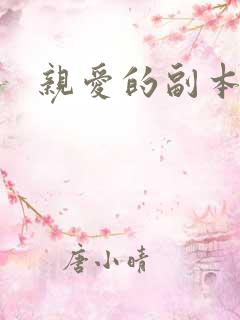 亲爱的副本先生