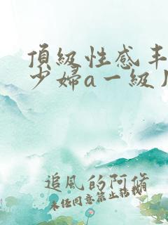 顶级性感丰满的少妇a一级片