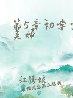 第5章初尝云雨美妇