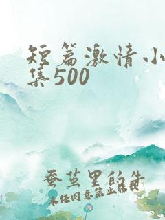 短篇激情小说合集500