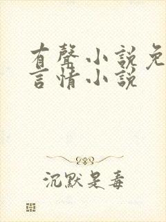 有声小说免费听言情小说